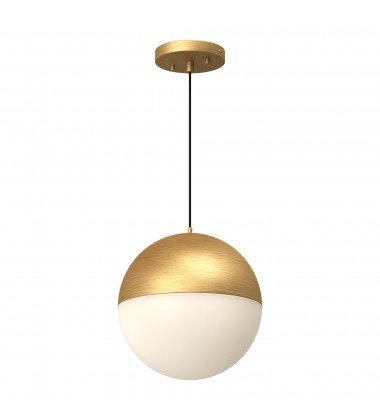  PD11710-BG-5CCT-Monae 10-in Brushed Gold LED Pendant
