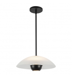 PD11914-OP/BK-Umbra 14-in Black Pendant PD11914-OP/BK-Umbra 14-in Black Pendant