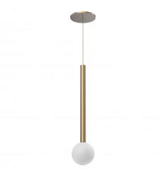  PD15518-BG-Elixir 18-in Brushed Gold LED Pendant
