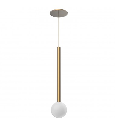  PD15518-BG-Elixir 18-in Brushed Gold LED Pendant