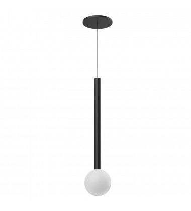 PD15518-BK-Elixir 18-in Black LED Pendant