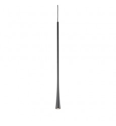  PD15824-BK-Taper 24-in Black LED Pendant