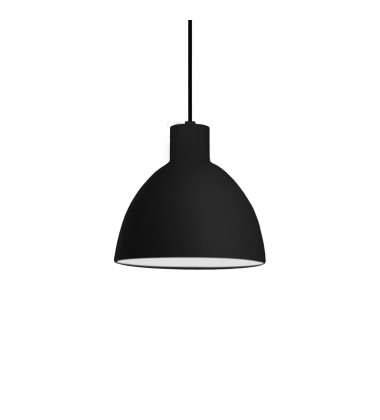  PD1706-BK-Chroma 6-in Black LED Pendant