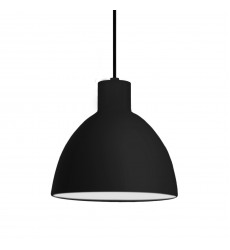  PD1712-BK-Chroma 12-in Black LED Pendant