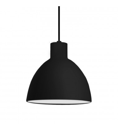  PD1712-BK-Chroma 12-in Black LED Pendant