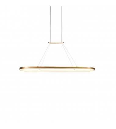  PD19347-AN-Eerie 47-in Antique Brass LED Pendant