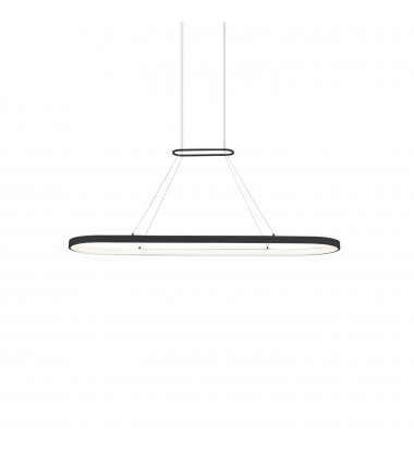  PD19347-BK-Eerie 47-in Black LED Pendant