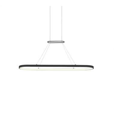 PD19347-BK-UNV-Eerie 47-in Black LED Pendant