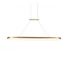  PD19359-AN-Eerie 59-in Antique Brass LED Pendant