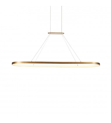  PD19359-AN-Eerie 59-in Antique Brass LED Pendant