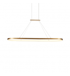 PD19359-AN-UNV-Eerie 59-in Antique Brass LED Pendant