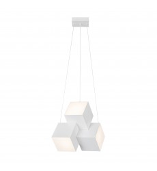  PD20616-WH-UNV-Tetra 16-in White LED Pendant