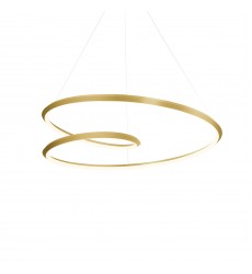  PD22332-BG-Ampersand 32-in Brushed Gold LED Pendant