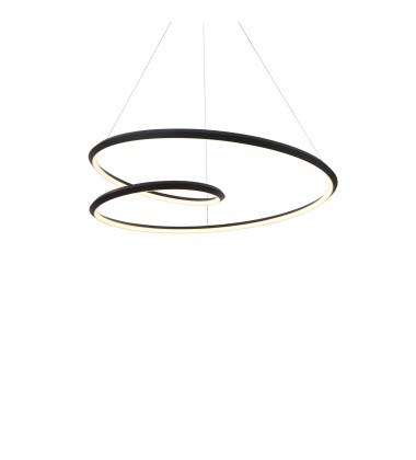  PD22332-BK-Ampersand 32-in Black LED Pendant