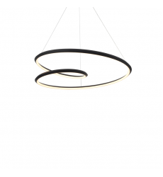 PD22332-BK-UNV-Ampersand 32-in Black LED Pendant PD22332-BK-UNV-Ampersand 32-in Black LED Pendant