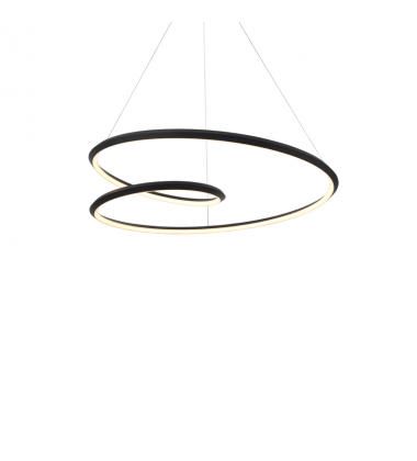 PD22332-BK-UNV-Ampersand 32-in Black LED Pendant PD22332-BK-UNV-Ampersand 32-in Black LED Pendant