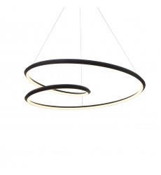  PD22339-BK-Ampersand 39-in Black LED Pendant