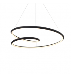 PD22339-BK-UNV-010-Ampersand 39-in Black LED Pendant