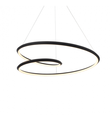 PD22339-BK-UNV-010-Ampersand 39-in Black LED Pendant