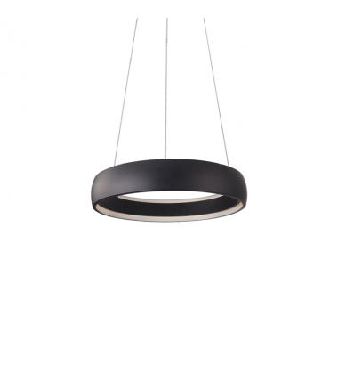 PD22723-BK-UNV-010-Halo 23-in Black LED Pendant