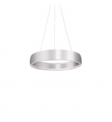  PD22723-BS-Halo 23-in Brushed Silver LED Pendant