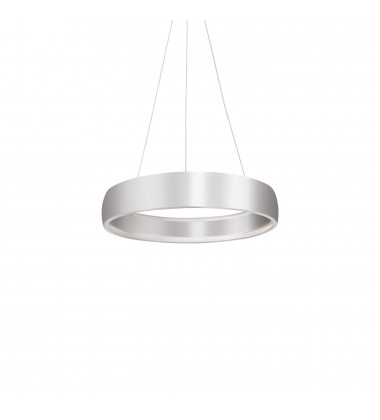  PD22723-BS-Halo 23-in Brushed Silver LED Pendant