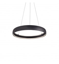  PD22735-BK-Halo 35-in Black LED Pendant
