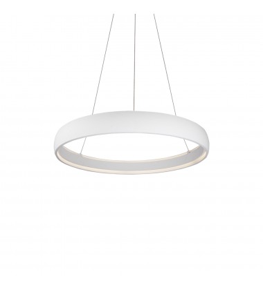  PD22735-WH-Halo 35-in White LED Pendant