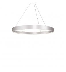 PD22753-BS-UNV-010-Halo 53-in Brushed Silver LED Pendant