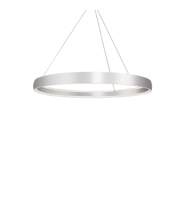 PD22753-BS-UNV-010-Halo 53-in Brushed Silver LED Pendant