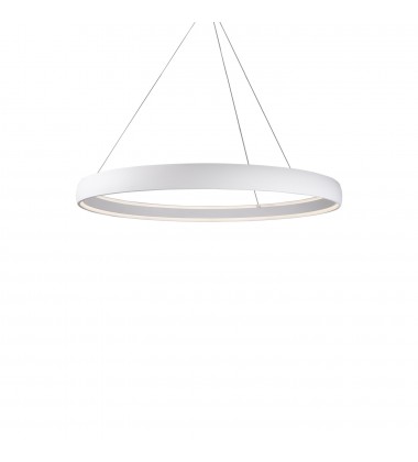  PD22753-WH-Halo 53-in White LED Pendant