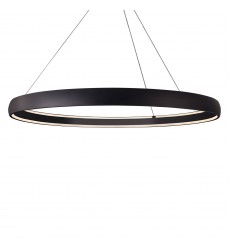  PD22772-BK-Halo 72-in Black LED Pendant