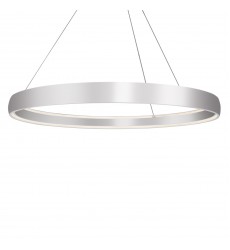  PD22772-BS-Halo 72-in Brushed Silver LED Pendant