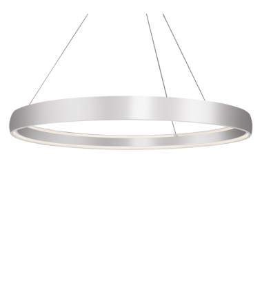 PD22772-BS-UNV-010-Halo 72-in Brushed Silver LED Pendant