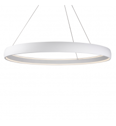 PD22772-WH-UNV-010-Halo 72-in White LED Pendant