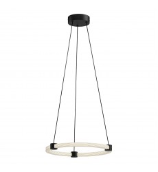  PD24716-BK-Bruni 16-in Black LED Pendant