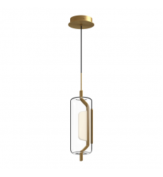 PD28515-BG-UNV-Hilo 5-in Brushed Gold LED Pendant