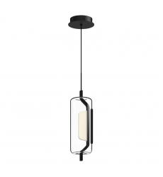 PD28515-BK-UNV-Hilo 5-in Black LED Pendant