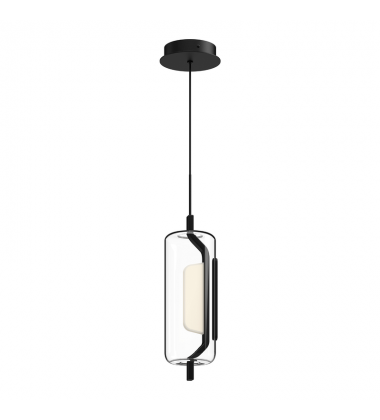 PD28515-BK-UNV-Hilo 5-in Black LED Pendant