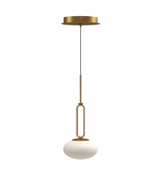  PD29806-BG-Tavira 6-in Brushed Gold LED Pendant