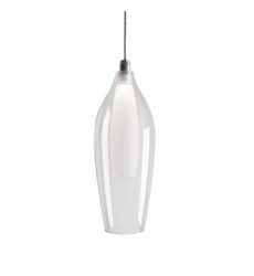  PD3004-Victoria 4-in Chrome LED Pendant