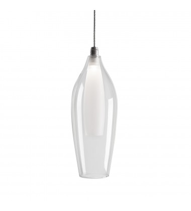  PD3004-Victoria 4-in Chrome LED Pendant