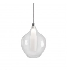  PD3007-Victoria 7-in Chrome LED Pendant
