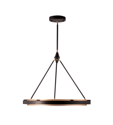 PD302732CBGS-UNV-010-Duo 32-in Classic Black/Gold Shimmer LED Pendant PD302732CBGS-UNV-010-Duo 32-in Classic Black/Gold Shimmer LED Pendant