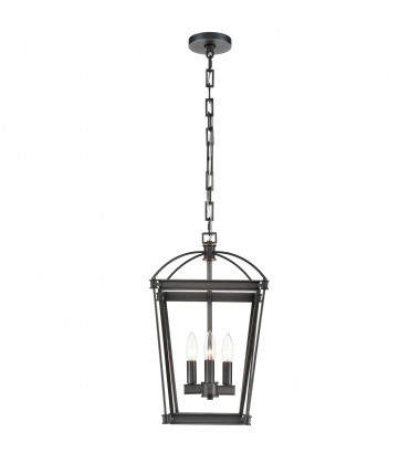  PD312212UB-Manor Urban Bronze 4 Lights Pendant