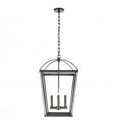  PD312217UB-Manor Urban Bronze 4 Lights Pendant