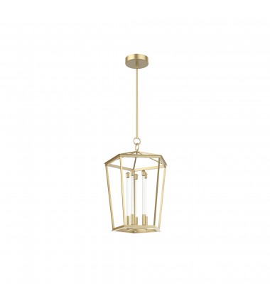  PD317122NB-Delphine Natural Brass LED Pendant