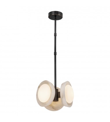  PD320313UBAR-Alonso 13-in Urban Bronze/Alabaster LED Pendant