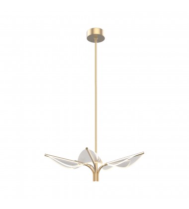 PD321105NB-Flora 5 Head Natural Brass LED Pendant PD321105NB-Flora 5 Head Natural Brass LED Pendant
