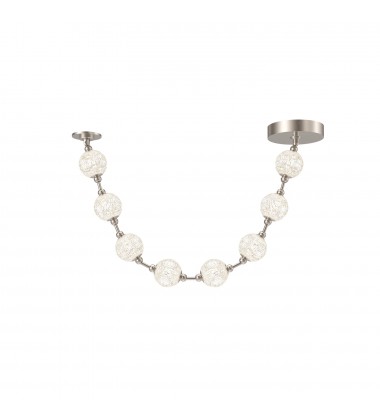  PD321708PN-Marni 8 Head Polished Nickel LED Pendant